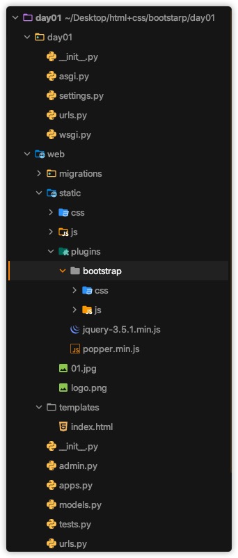 bootstarp4本地配置样式