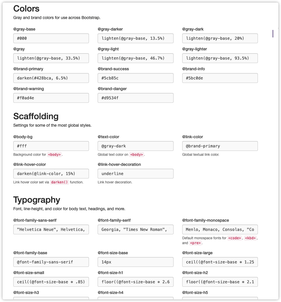 BootStarp4自定义栅格及响应式大小